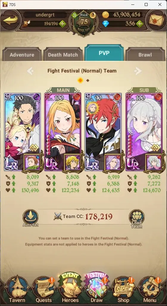 The Seven Deadly Sins: Grand Cross Accounts ASIA|3,3M CC|356 DM+82 LS|8 LR+9 UR+Collab ReZero| image 11