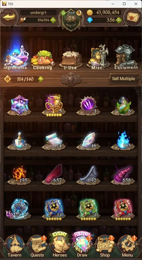 The Seven Deadly Sins: Grand Cross Accounts ASIA|3,3M CC|356 DM+82 LS|8 LR+9 UR+Collab ReZero| image 15