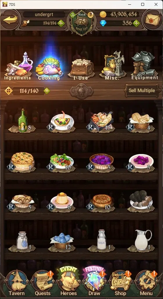 The Seven Deadly Sins: Grand Cross Accounts ASIA|3,3M CC|356 DM+82 LS|8 LR+9 UR+Collab ReZero| image 16