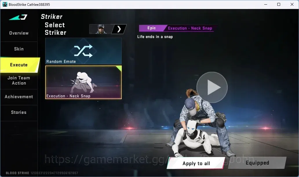 Blood Strike Accounts ASIA | 1 ULTRA MELEE: Talon Knife - Sanctum | 1 Na image 4