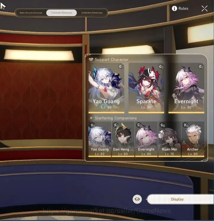 Honkai Star Rail Accounts Asia|TL 65|9 Limited|[Evernight,Yao Guang]+Sign,Hy image 2