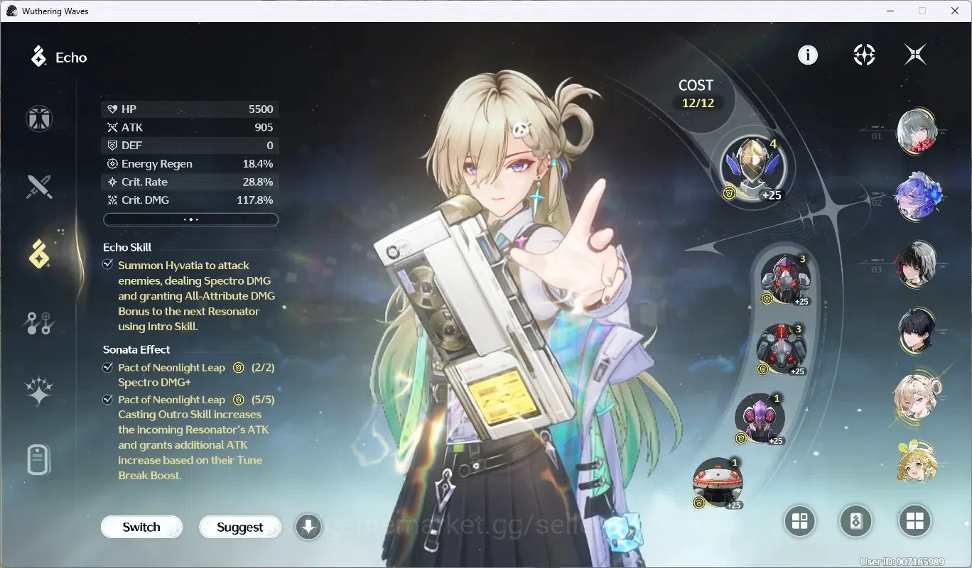 Wuthering Waves Accounts SEA|UL 62 | Rank 7 |5 Char Limited [Phrolova+(Sign image 10