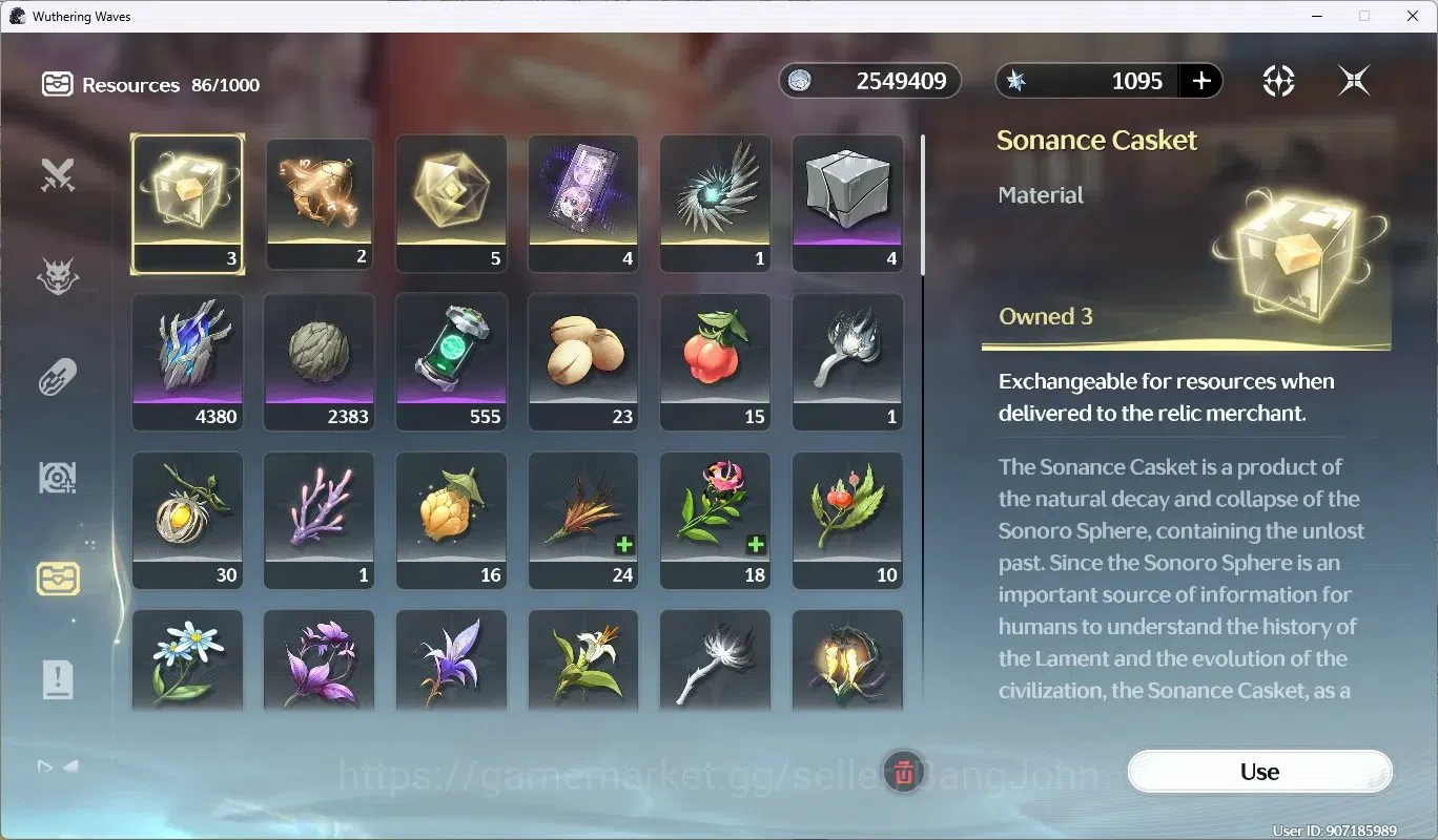 Wuthering Waves Accounts SEA|UL 62 | Rank 7 |5 Char Limited [Phrolova+(Sign image 15
