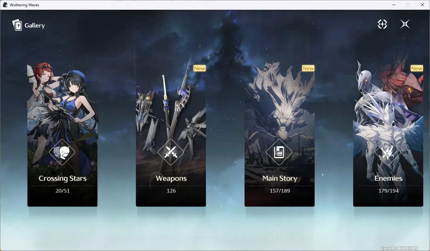Wuthering Waves Accounts SEA|UL 62 | Rank 7 |5 Char Limited [Phrolova+(Sign image 19