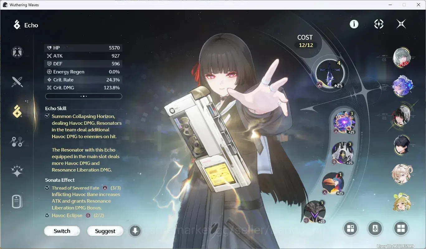 Wuthering Waves Accounts SEA|UL 62 | Rank 7 |5 Char Limited [Phrolova+(Sign image 4