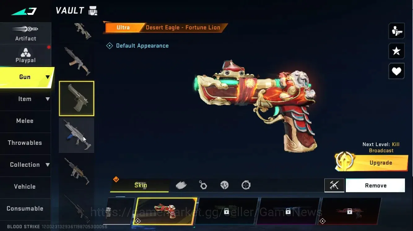 Blood Strike Accounts ASIA|Collab 7DS[KAG6,Kar98]+EVA[MCX]|16 ULTRA Seda image 15