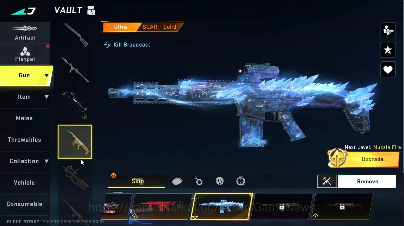 Blood Strike Accounts ASIA|Collab 7DS[KAG6,Kar98]+EVA[MCX]|16 ULTRA Seda image 19