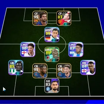 eFootball Accounts Legends & Iconic Players Android|Power 2738|Epic Clarence Seedorf,Wayne Rooney|ShowTime Jamal