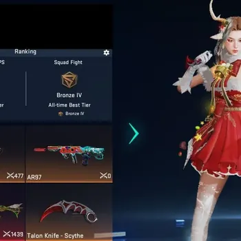 Blood Strike Accounts Others ASIA|ULTRA Melee: Talon Knife-Scythe|1LIMITED: MCX-Ascendant Lv2|2 ULTRA Guns + 2 Ultra