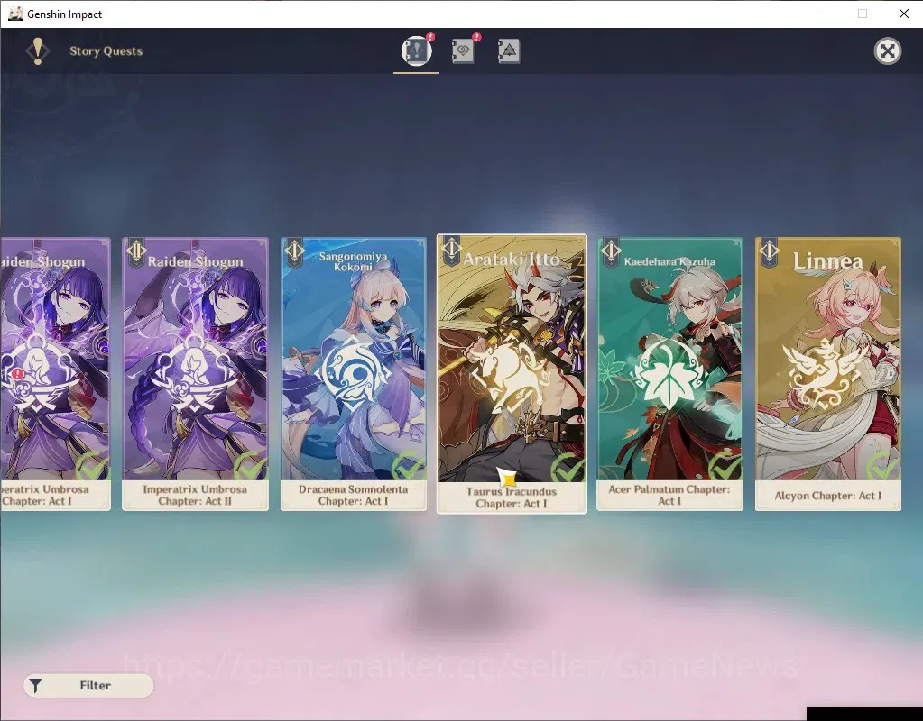 Genshin Impact Accounts Asia|AR 57|1718 Primo,5 InterFate|5 Limit + 5(*5We image 12