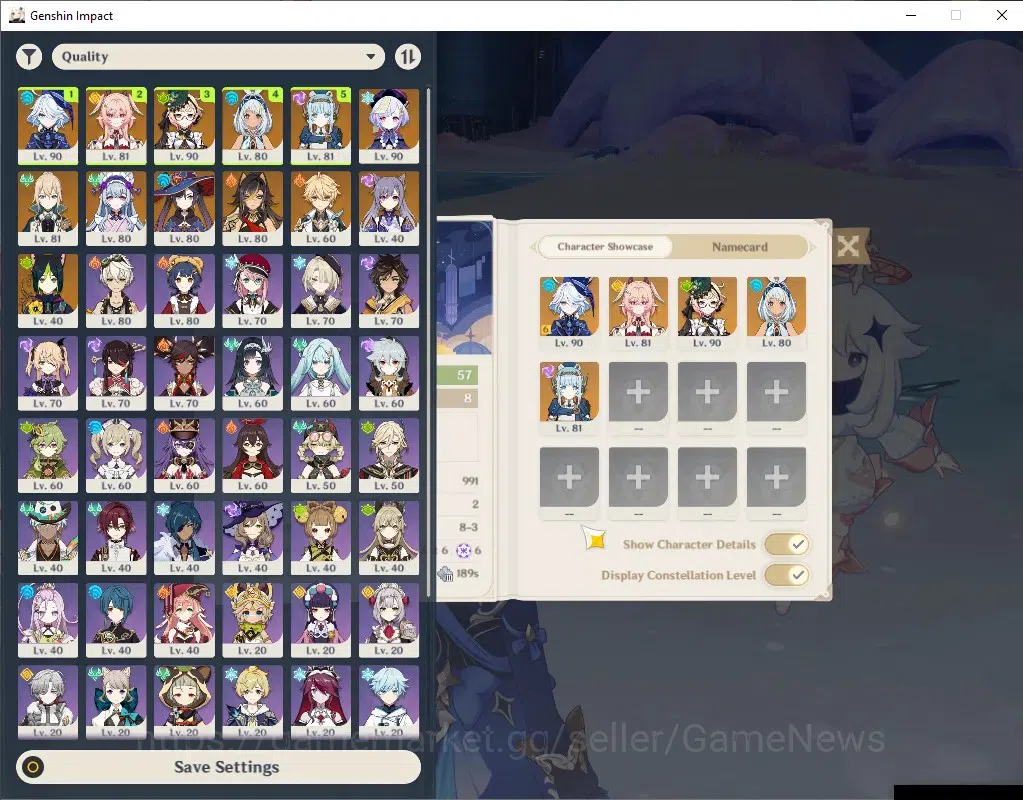 Genshin Impact Accounts Asia|AR 57|1718 Primo,5 InterFate|5 Limit + 5(*5We image 2