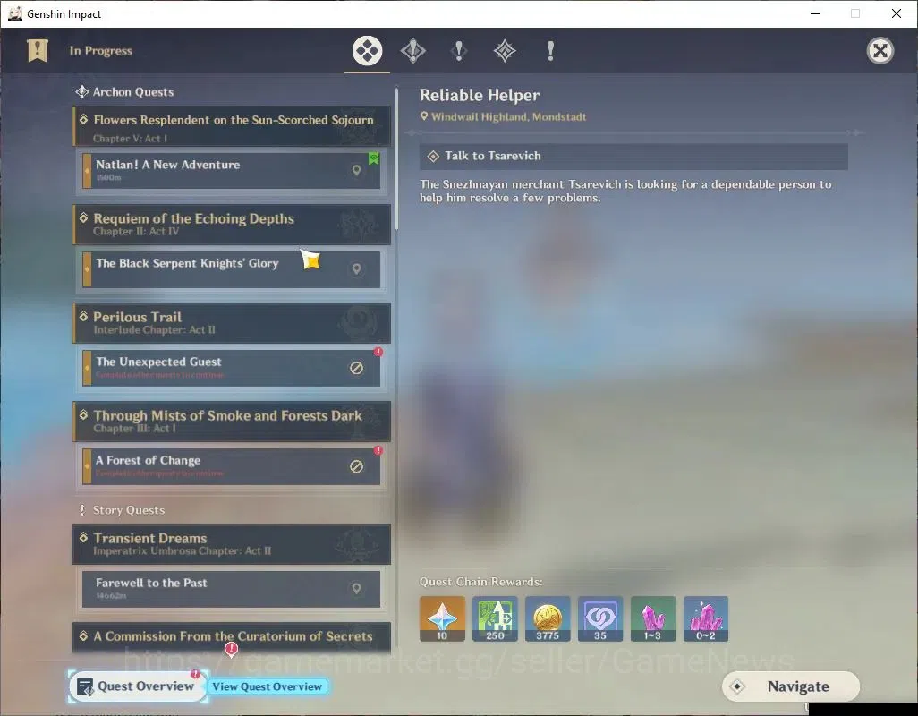 Genshin Impact Accounts Asia |AR 48|3 Limited+2(*5Wep)|Ayaka+Sign,Eula,Nav image 10