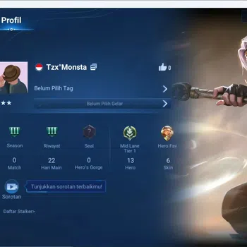 Honor of Kings Rare Skin Global | 13H 6S | Legend Yao, Event Exclusive skin image 1