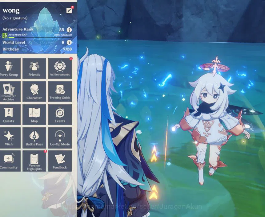 Genshin Impact Mid Game ASIA|AR 55|5 Limited +4(*5Weapon)|| Neuvill C1+Sig image 1