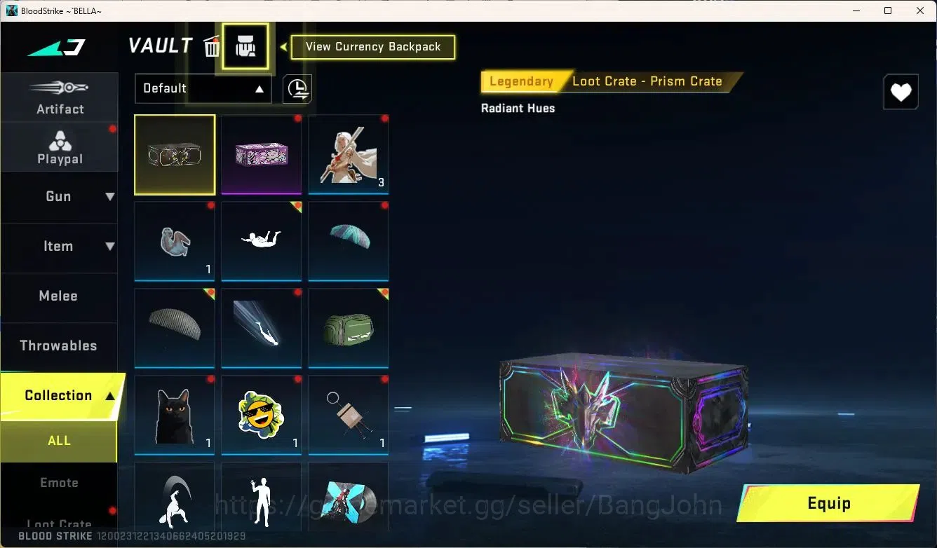 Blood Strike Accounts ASIA | 2 Legendary Guns: M4A1 Venom, Origin-12 Lav image 8
