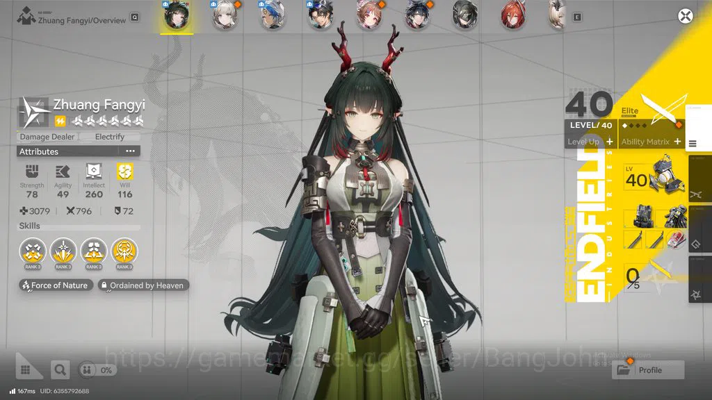 Arknights: Endfield Accounts NA EU|Starter|1limit|Fangyi,Ember.Ardelia|AKE372B image 6