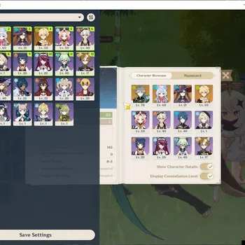 Genshin Impact Accounts Starter ASIA|AR 35|2 Limited + 1(*5 Weapon)|Alhaitham,Sigewinne|Low Main Quest|Reunion ON|Male