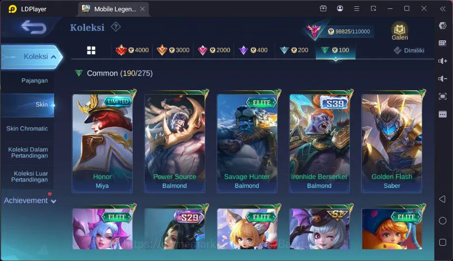 Mobile Legends: Bang Bang Accounts Hero 131|Skin 343|KOF Karina,Prime GRanger-YuZhong image 13