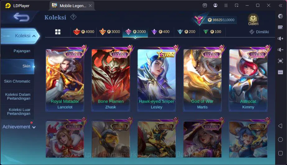 Mobile Legends: Bang Bang Accounts Hero 131|Skin 343|KOF Karina,Prime GRanger-YuZhong image 6