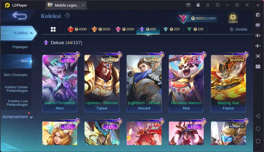 Mobile Legends: Bang Bang Accounts Hero 131|Skin 343|KOF Karina,Prime GRanger-YuZhong image 7