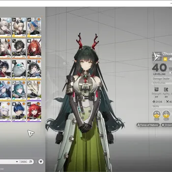 Arknights: Endfield Accounts ASIA|Lv 20|5 SSR 2 Limited + 7 (*6 Weapon)| Zhuang Fangyi & Rossi |Male Mc|Log Gryplink|Take