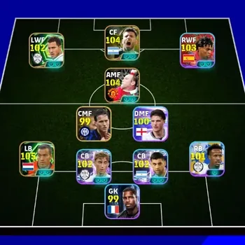 eFootball Accounts Legends & Iconic Players Android|PW 3155|Dean Huijsen Show T,Victor Osimhen Show T,G van Bronchkhorst