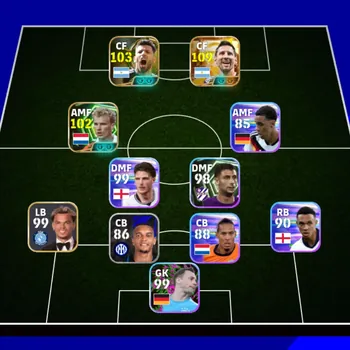 eFootball Accounts Others Android|PW 2971|New Lionel Messi Big T,Lionel Messi Show T,Sergio Aguero Epic,Dennis Bergkamp