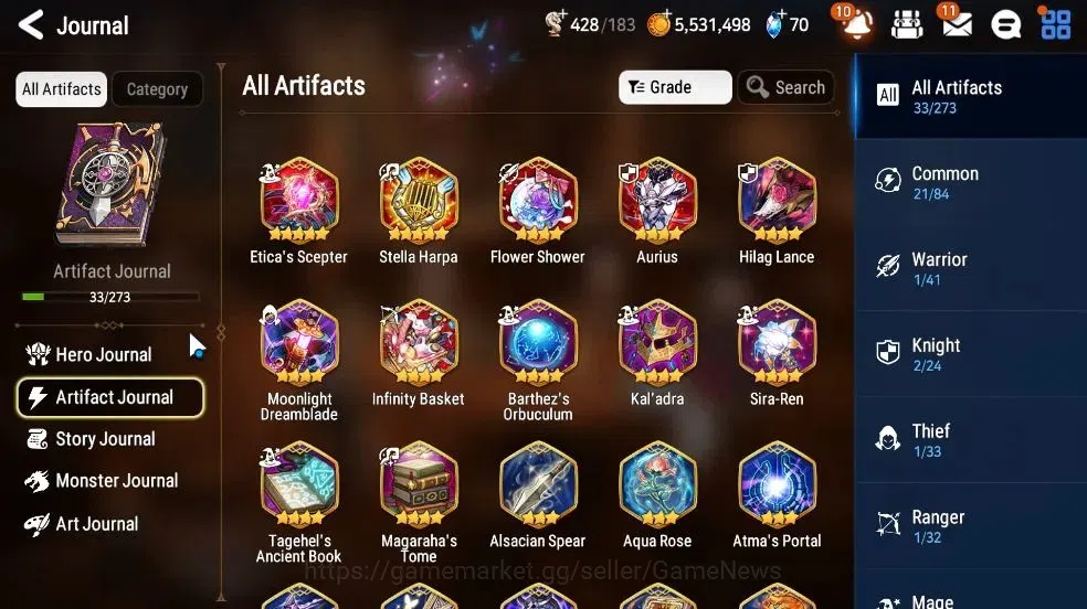 Epic Seven Accounts GLOBAL Unverif|New Era|1 ML (Zio)+Setsuka,Cecilia, image 5