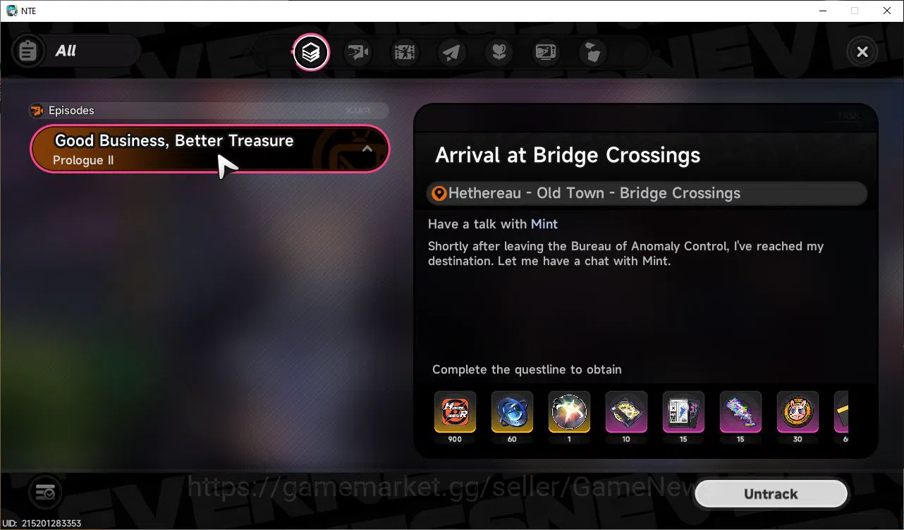 Neverness to Everness Accounts GLOBAL EU|HL 3| 1 SSR Limited Nanally Awk 1 |Selec image 9