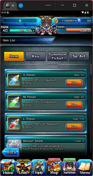 Grand Summoners Accounts Others GLOBAL|8 Ascend|Summer Miyu,Chloe,WH Fen,Islid,DL Vox,etc|Take mail|check SS|GS139B 3