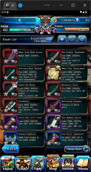 Grand Summoners Accounts Others GLOBAL|8 Ascend|Summer Miyu,Chloe,WH Fen,Islid,DL Vox,etc|Take mail|check SS|GS139B 4