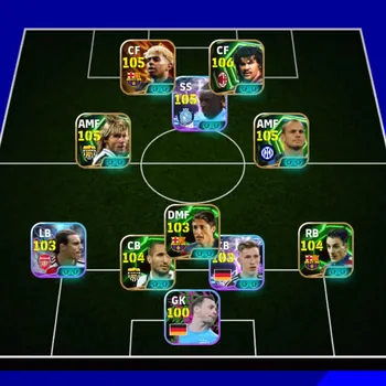 eFootball Accounts High-End Kolektif 3236 gullit terkuat x Yamal bigitime x doku showtime x Pavel Nedved x Aguero x