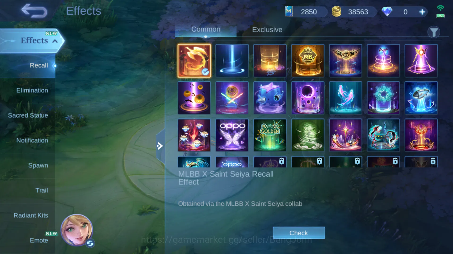 Mobile Legends: Bang Bang Accounts Others Hero 104 | Skin 218 | Emblem All Max | Champion Lancelot | Collector Silvana 14