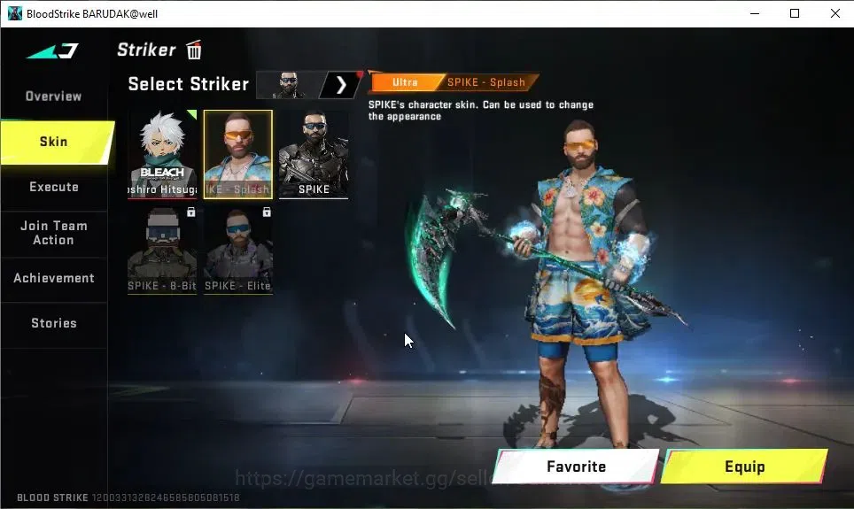 Blood Strike Accounts ASIA|Collab BLEACH[Toshiro,Byakuya,Mele Zanpakuto, image 6