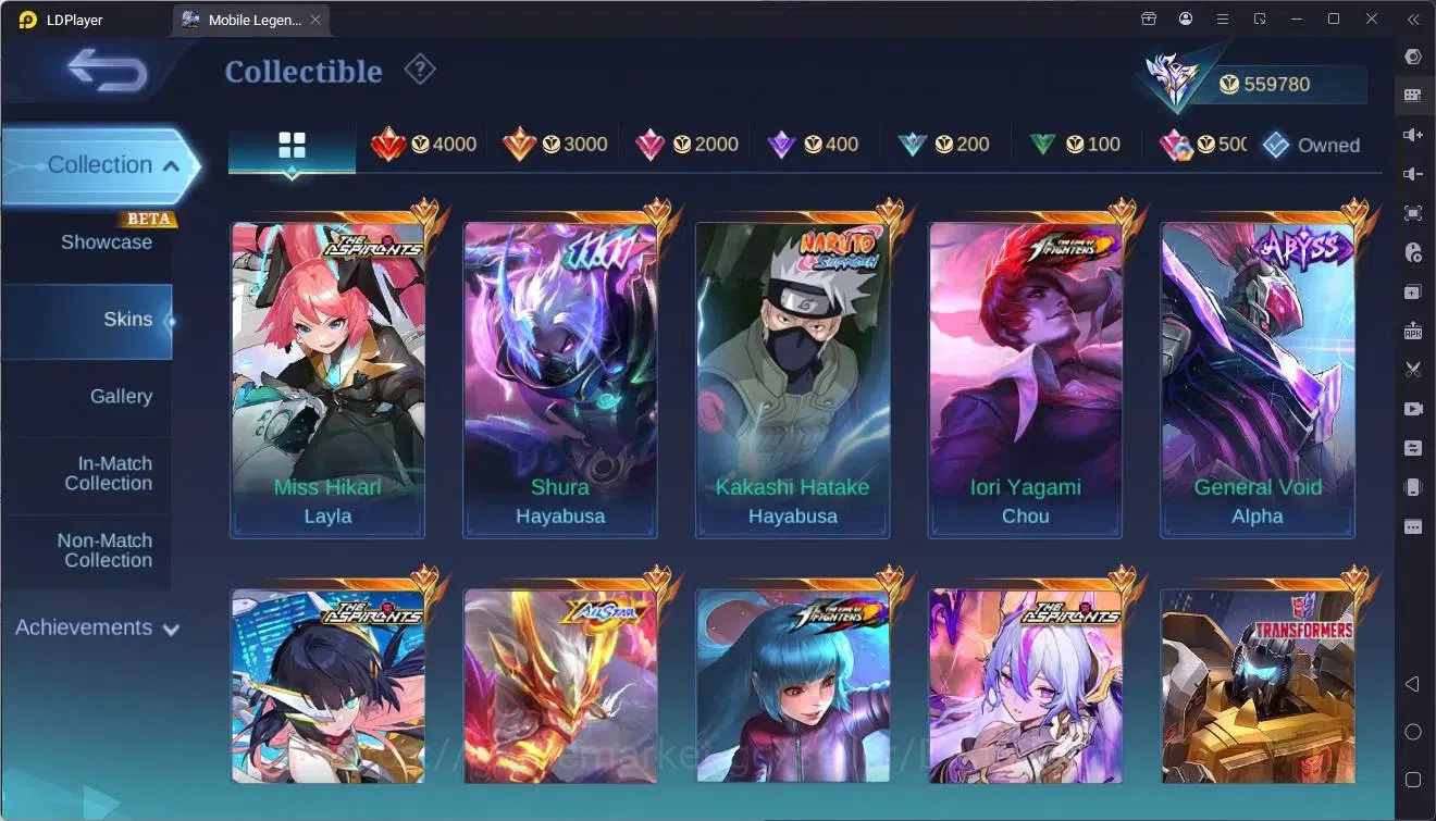 Mobile Legends: Bang Bang Accounts Global|Hero 133|Skin 848|Galaxy|Legend granger,Alp image 11