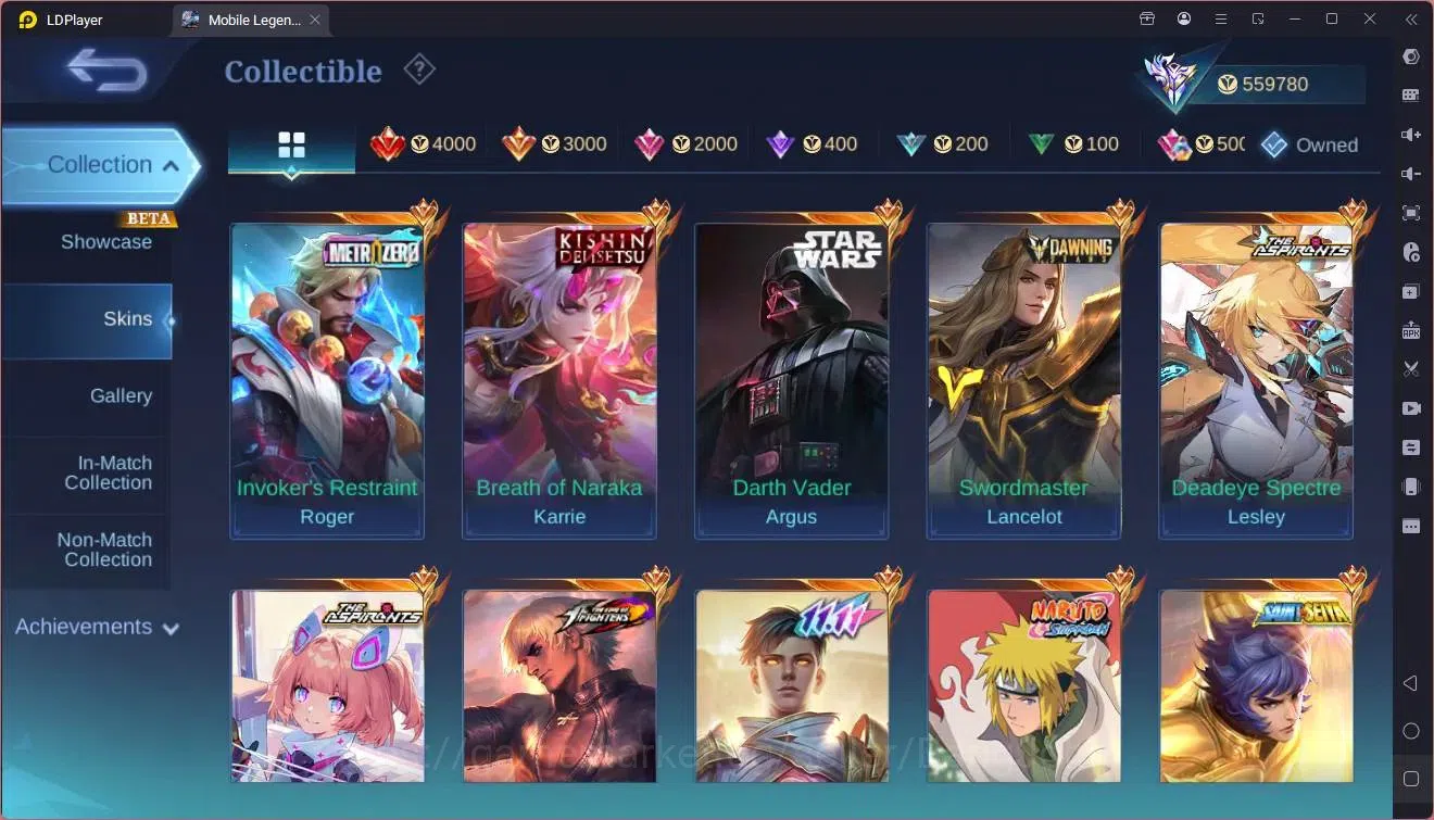 Mobile Legends: Bang Bang Accounts Global|Hero 133|Skin 848|Galaxy|Legend granger,Alp image 13