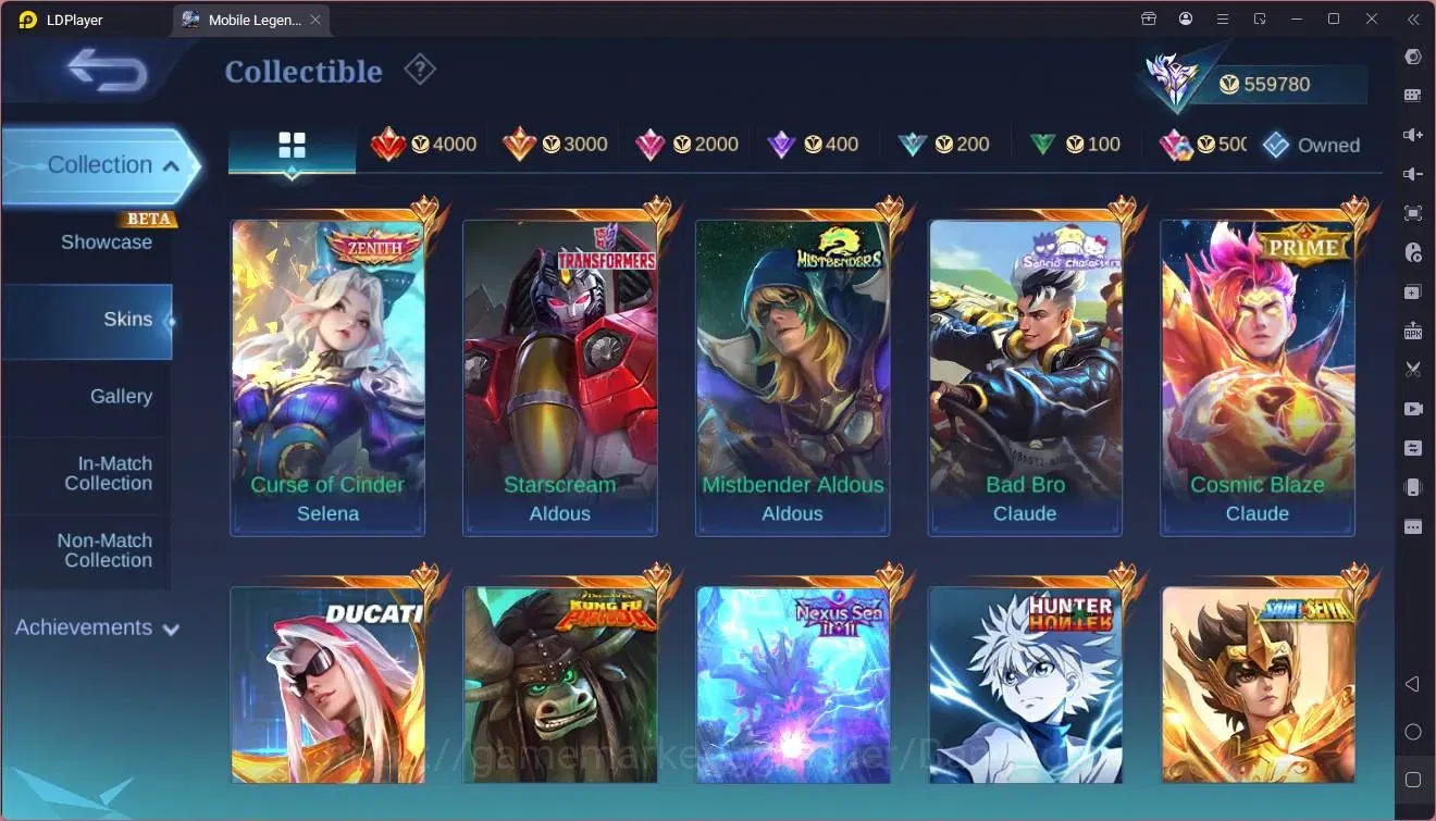 Mobile Legends: Bang Bang Accounts Global|Hero 133|Skin 848|Galaxy|Legend granger,Alp image 16