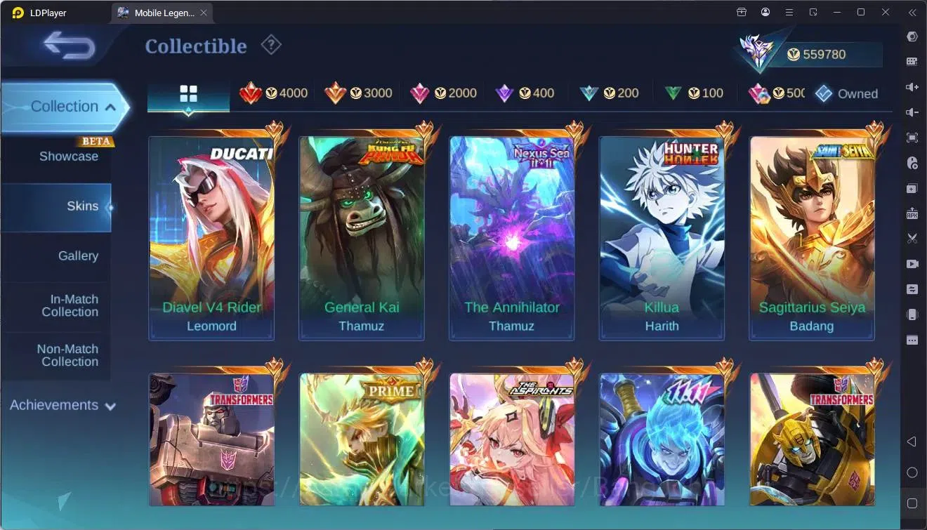 Mobile Legends: Bang Bang Accounts Global|Hero 133|Skin 848|Galaxy|Legend granger,Alp image 17