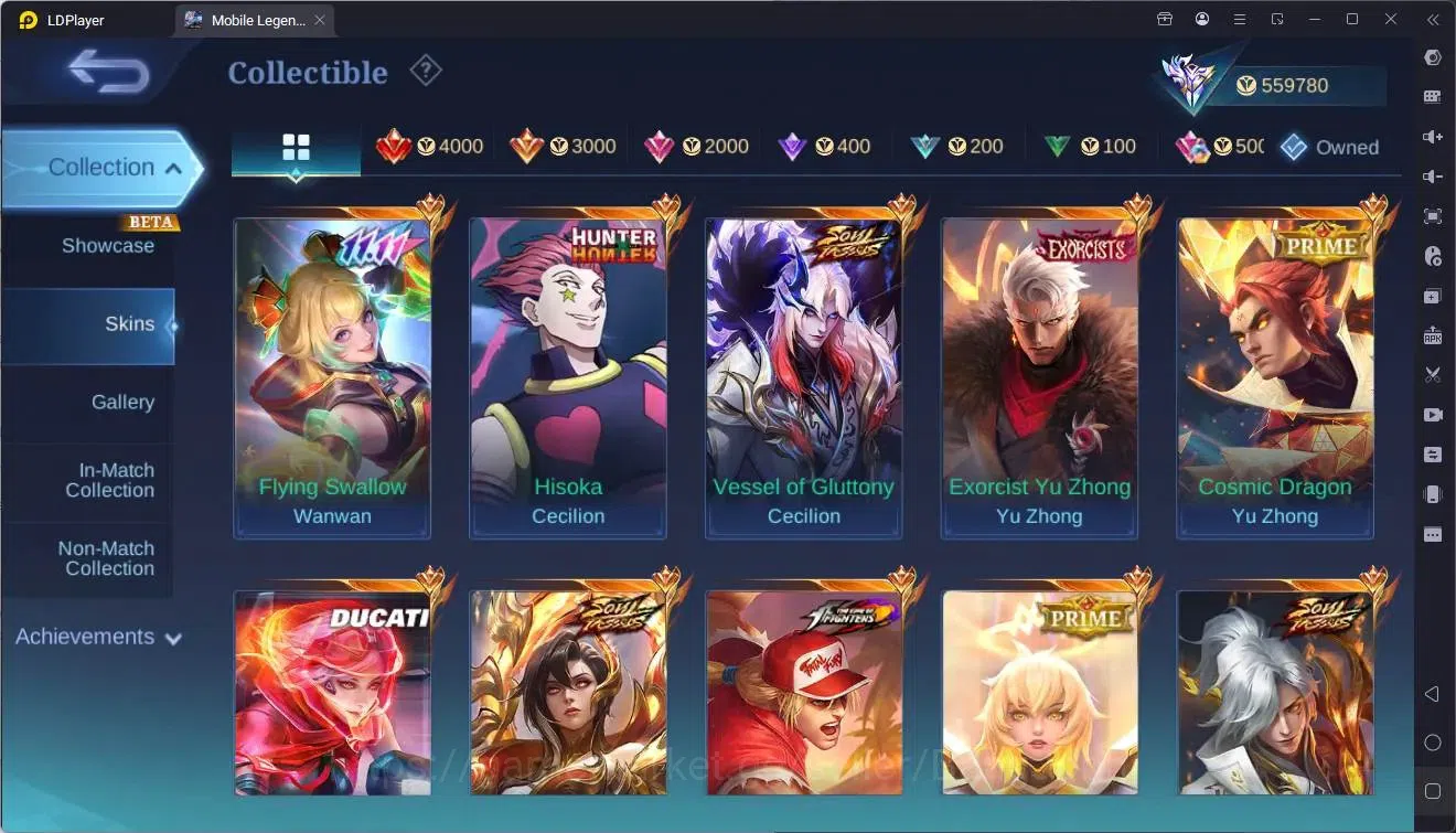Mobile Legends: Bang Bang Accounts Global|Hero 133|Skin 848|Galaxy|Legend granger,Alp image 20