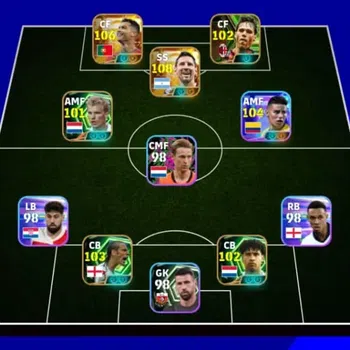 eFootball Accounts Legends & Iconic Players Android|Duo GOAT BigTime(Cristiano Ronaldo 23Jun'26,Lionel Messi 15Jul'26)|4