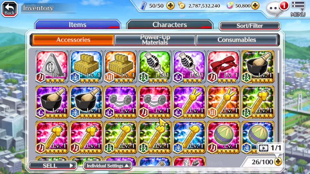 Bleach: Brave Souls Accounts Mid-Tier [GLOBAL]50K Orb|TYBW26[Meninas,Liltotto],10th 6