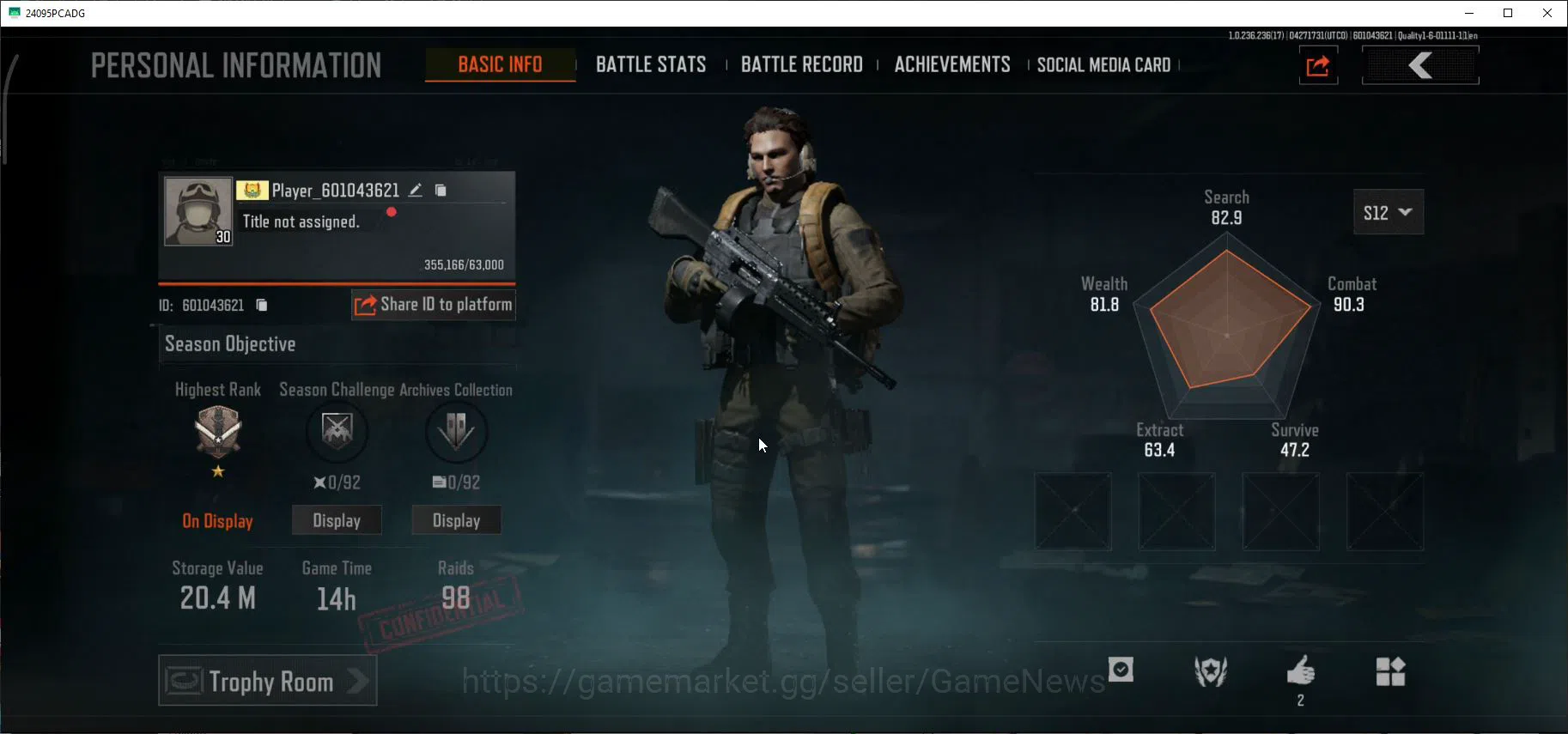 Arena Breakout Accounts MOBILE Lv30|SV 20,4M|CV 15M|Squire VSS|AKS-74U QS, image 10