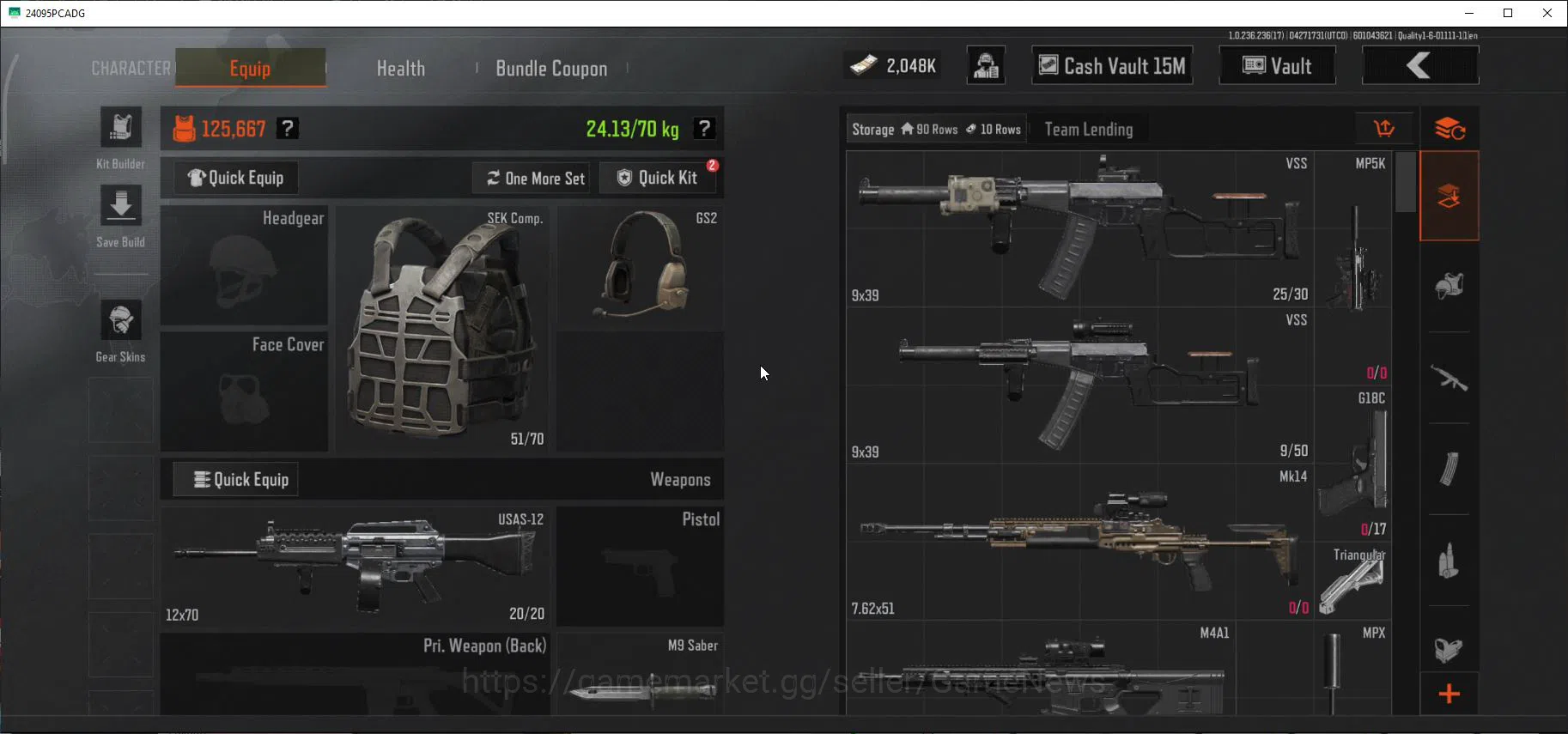 Arena Breakout Accounts MOBILE Lv30|SV 20,4M|CV 15M|Squire VSS|AKS-74U QS, image 9