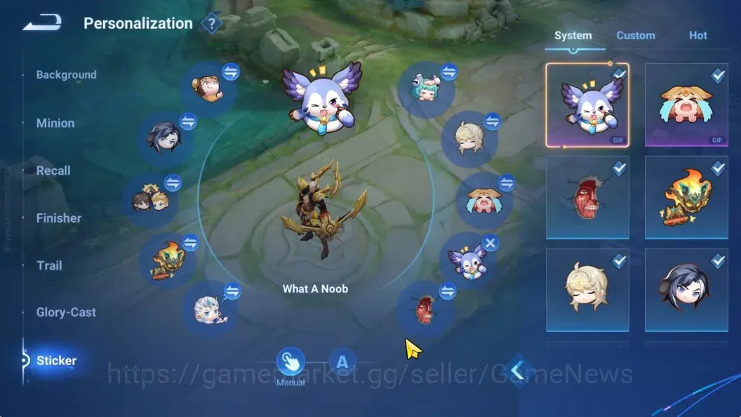 Honor of Kings Accounts Hero42 Skin33| Legend Skin Selection Chest|KIC(Lun image 17