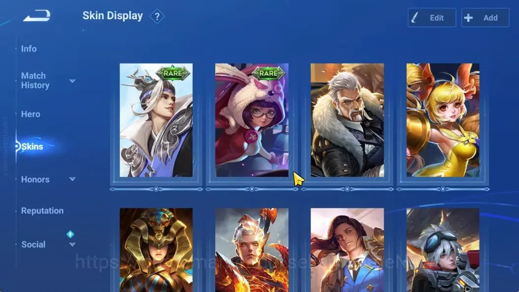 Honor of Kings Accounts Hero42 Skin33| Legend Skin Selection Chest|KIC(Lun image 5
