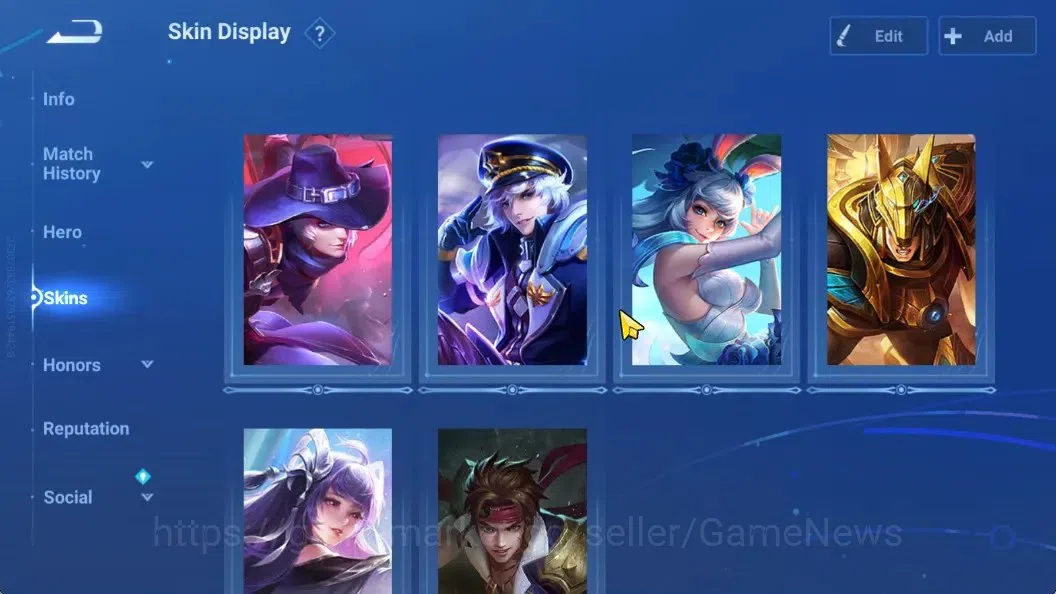 Honor of Kings Accounts Hero42 Skin33| Legend Skin Selection Chest|KIC(Lun image 6