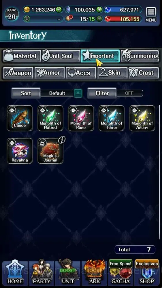 Last Cloudia Accounts Mid‑Game GLOBAL|Rank 20|100k Crystal|Collab BraveFrontier(Goddess Tilith,Fire God Vargas)+(Goddess 11