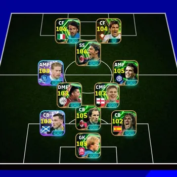 eFootball Accounts Legends & Iconic Players OVR 3212 • LIMIT 2