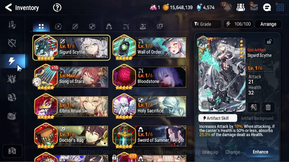 Epic Seven Accounts GLOBAL Unverif|New Era|5 ML(Salome,LW Peira,DK Sha image 11