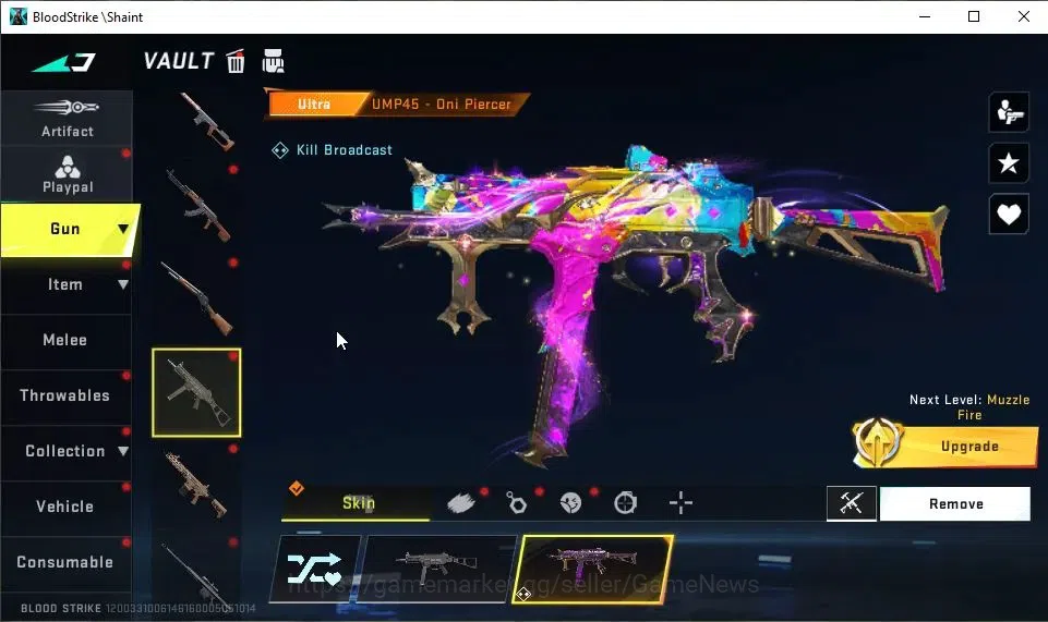 Blood Strike Accounts ASIA|Melee ULTRA Kukri-Nexora|7 ULTRA[KAINDA,VOLT, image 11